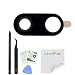 Unifix Rear Back Camera Lens Repair Cover Glass [2 Pack] Replacement For LG V30 H930 H931 H932 H933 H930DS LS998U VS996 US998 (Black) + Repair Toolkit