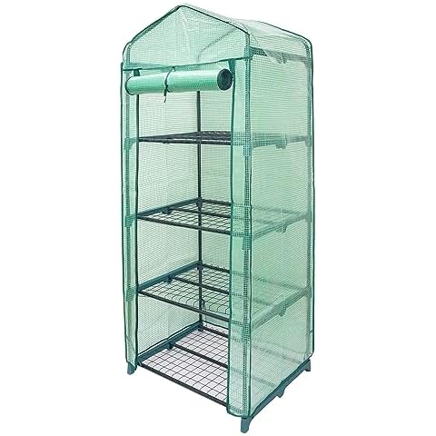 Vencier 4 Tier Mini PVC Greenhouse Cover