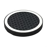 PVC-Rohr-Luftfilterelement mit Aktivkohle und HEPA-Verbundstoff zur Entfernung von Rauchstaub und Luftauslässen in Wohn- und Gewerbeflächen (104 mm)