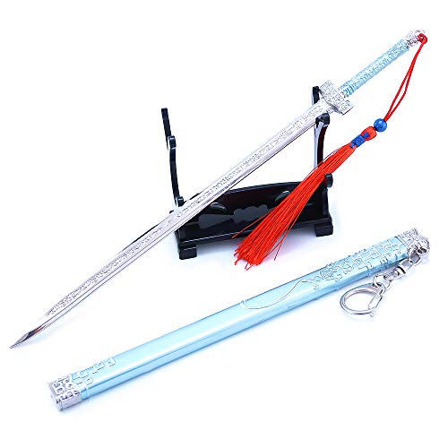 The Untamed Grandmaster of Demonic Cultivation Wei Wuxian LAN Zhan Sword Model Action Figure Arts Toys Collection Gift (LAN wangji-A)