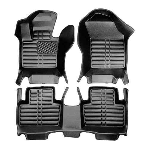Tapis de voiture pour Volvo XC90 tapis de sol en cuir 5D ajustement parfait
