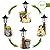 YEPOTUE Solar Cat Outdoor Statues, Garden Sculptures with Flowerpot Decor & Solar Lantern for Yard Art Lawn Ornaments Porch Patio Balcony - Idea Gifts for Women Mom Grandma