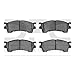 Dynamic Friction Company 5000 Advanced Brake Pads - Semi Metallic 1552-0637-00-Front Set For 1993-1997 Ford Probe, 1993-1997 Mazda 626, 1993-1997 Mazda MX-6, 1999-2000 Mazda Protege