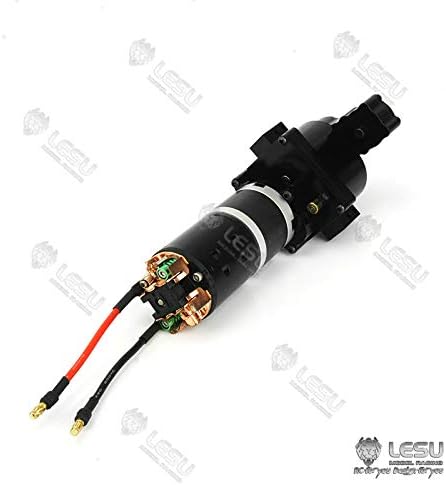LESU wheelfun 2Speed Gearbox Transmission Transfer Case Motor 1/14 RC Tractor Dump Truck Model Accessories