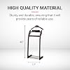 Proman Products - Windsor Executive Wardrobe Valet, Mens Valet Stand, Accessory & Clothes Organizer (Mahogany)