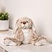 Melissa & Doug Burrow Bunny Stuffed Animal Plushie with Big Feet, Floppy Ears & Fluffy Tail, Adorable Pretend Play Toddler Toys for Girls & Boys 3+