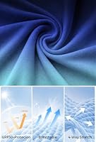 Alaroo Long Sleeve Tops for Women Fitness Clothing UPF 50+ Blue Gradient M — image 5