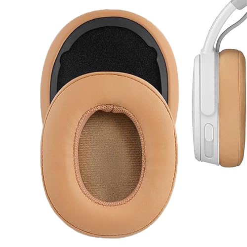 INF Artificial Leather Ear Pads for Skullcandy Crusher 3.0 - Noise Isolating Replacement Cushions, Soft Comfort & Exact Fit (1 Pair)
