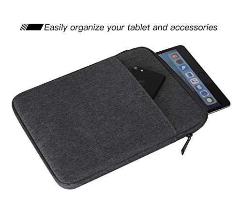 Image of Tablet Sleeve for 11 Inch iPad A16 /iPad Air M3 M2 / Pro M5, 10.9 inch iPad 10th / Air 5, Galaxy Tab A8 10.5 inch Protective Bag, Space Grey