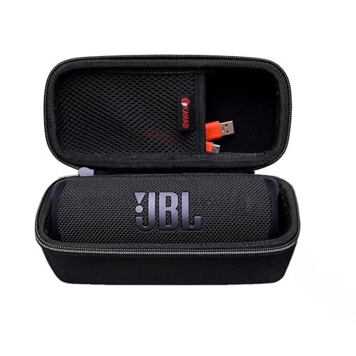 XANAD Funda para JBL Flip 7/6 / 5 Altavoz Bluetooth Portátil (Negro)