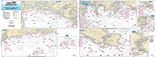 Inshore Portsmouth to Boston Harbor Nautical Chart NS101