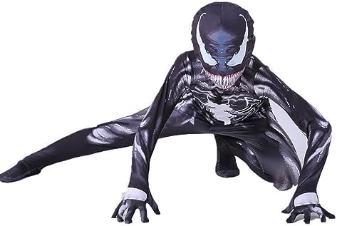 Superhero Costume for Kids Halloween Cosplay Boys Girls Bodysuit 3D Style Jumpsuit for Gift 6 41Wb3ppD7 L. AC