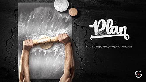 Lisa Plan 60x60 spianatoia tagliere media in acciaio inox - 6