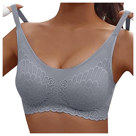 2025 Brassière Sport Femme Soutiens-Gorge de Sport Yoga pour Femme - Respirant Lace Bra Soutien Gorge - Coussinets Amovibles Fitness Yoga Pas Cher Grande Taille Brassière