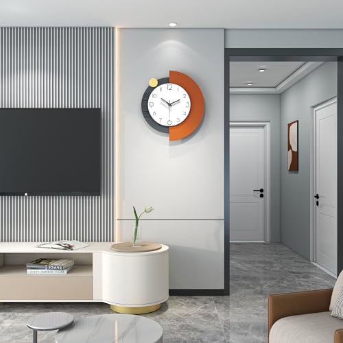 FLEBLE Modern Wall Clocks for Living Room Decor Large Decorative Wall Clock - Image 3