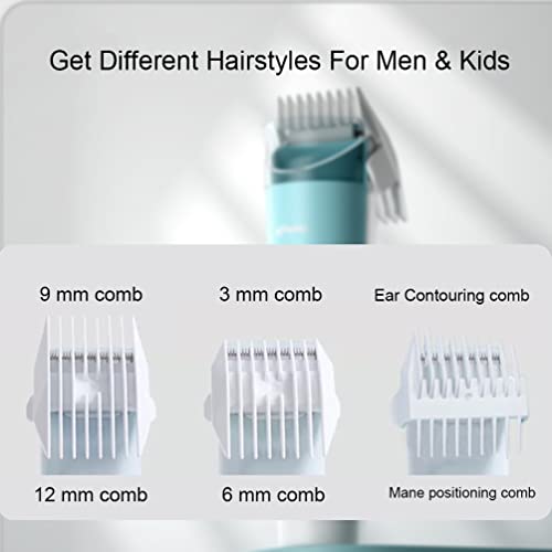Openbeauty Electric Hair Clipper For Men Kids Baby,Light Vacuum Hair Trimmer With Automatic Hair Suction,Waterproof Rechargeable Cordless Haircut Machine Toddler Professional Haircut Kit #TOP4
