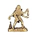 HomeAdri Brass Idol Kaal Bhairav Murti Kalbhairav Bhairo Baba Kaala Bhairava Sculpture Mahakal Diety Avatar of Lord Shiva with Dog Tantric Product Height 7 Inch