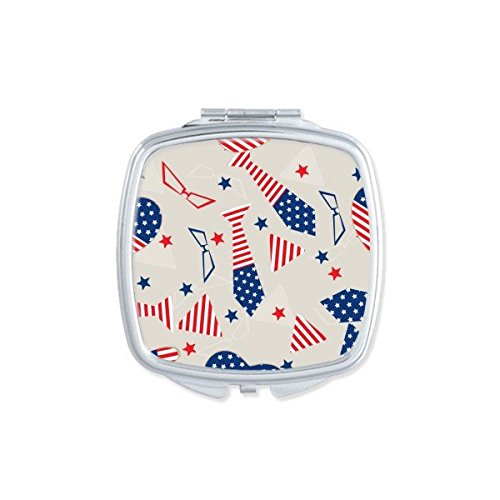Miroir de maquillage drapeau américain pour vos festivals et voyages