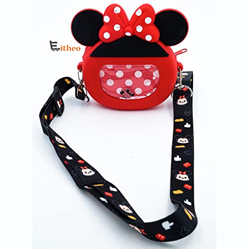 Image of EITHEO Cute Silicon Sling Bag for Girls /Women Crossbody Bag Small Size Handbag Shoulder Bag