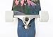 VOLADOR Freeride Longboard Cruiser | Maple Wood Deck| Drop Through longboard complete (Forest)