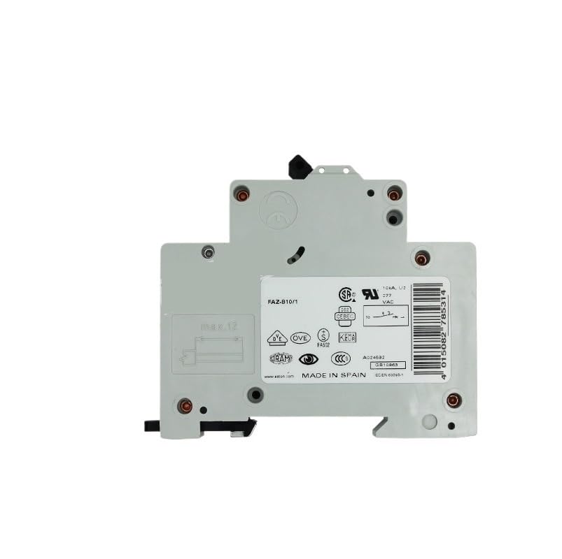 Disyuntor FAZ-B10/1 1P 10A magnetotérmico unipolar para carril DIN 2
