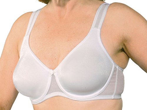 Post Mastectomy Seamless Underwire Bra White