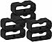 Strap Loop Fastener Rings Compatible with Garmin Vivosmart 3/Vivofit 3/Vivofit Jr/Vivofit 4 Bands Rubber Replacement Bands Keeper Loop Security Holder Retainer Ring for Vivosmart 3/ Vivofit 4 Tracker