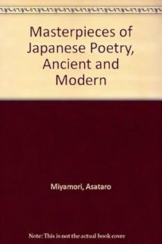 Hardcover Masterpieces of Japanese Poetry, Ancient and Modern Book