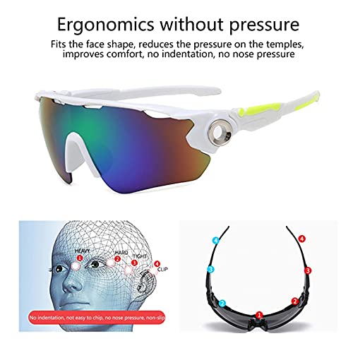 Óculos de ciclismo 8 Clolors Óculos de sol para esportes ao ar livre Óculos de sol masculino feminin