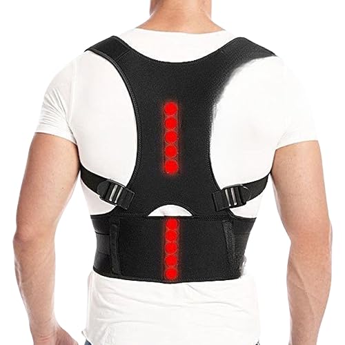 Colete Corretor De Postura Masculino Feminino Coluna Lombar Cinta Postural (M)