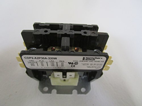 SPRECHER & SCHUH CDP2-A2P30A-220W 220VAC, 2-P, 2P Frame, 30A, 600 V, CONTACTOR miniatura 2