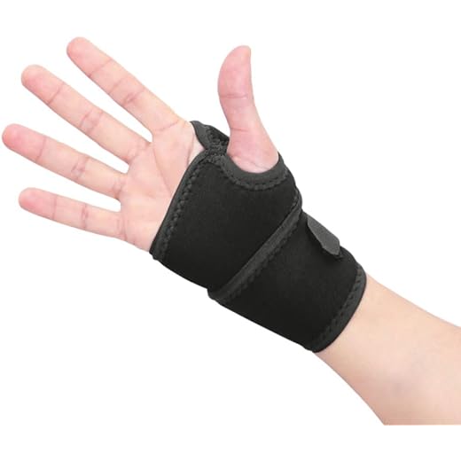 Wrist Brace with Thumb Support - Black