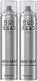 TIGI Bed Hard Head Extra Strong Hold Hair Spray, 10.6 Ounce (Pack of 2)