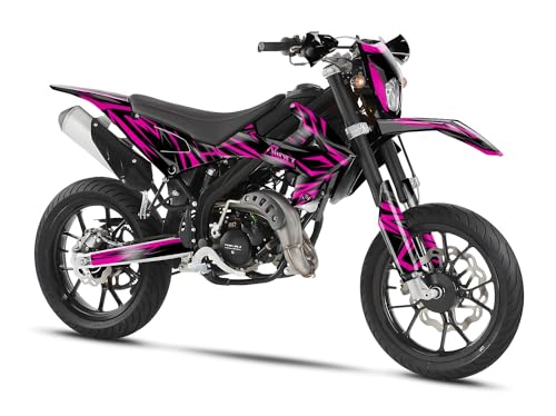 ARider Decoração (autocolantes) para Rieju MRT 50/125 (2022-2023) | Spark Edition (rosa)