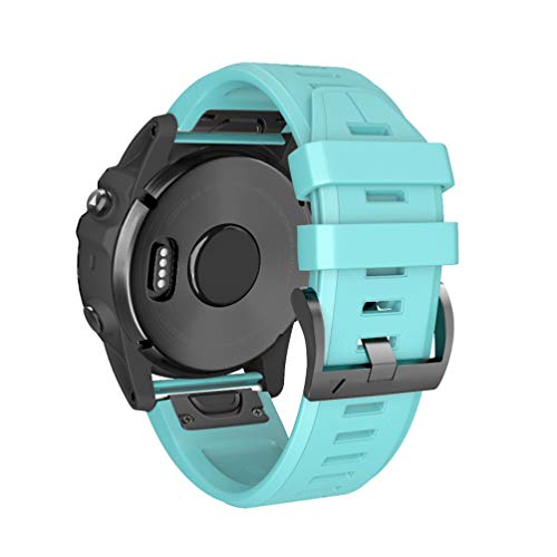 Sportarmband mit Schnellentriegelung, Ersatz f&uuml;r Garmin Fenix 3/Fenix 3 HR/Fenix 5X/Fenix 5X Plus Smart Watch (mintgr&uuml;n)