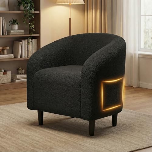 Modern Teddy Fabric Club Armchair