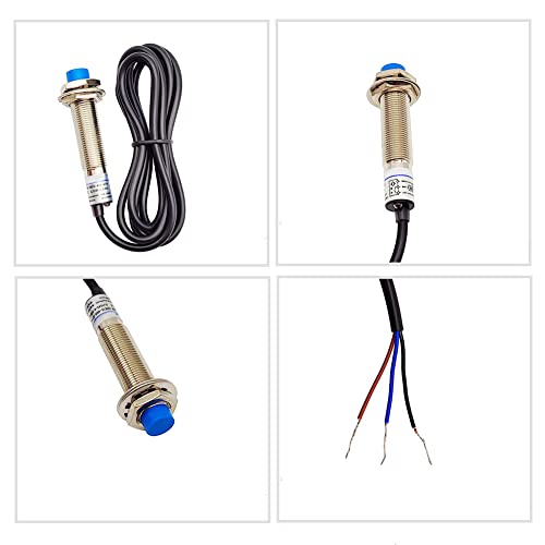 Haldzemo HZ018 Inductive Proximity Sensor M12 Lj12A3-4-Z/Bx Normally Open Detection Approach Switch 4Mm Npn No 3 Wire Dc 6V-36V thumb #2