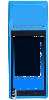 Smart Handheld POS Terminal 3G 4G Mobile 58mm Thermal Printer Point of Sale System Mini POS Machine PDA (Color : One Size, Size : Q2-3G-Blue)