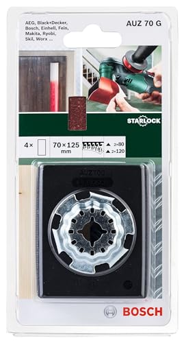 Bosch Accessories Profilschleifer Holz und Farbe für Multifunktionswerkzeuge Starlock (AUZ 70 G) Mehrfarbig – Ansicht 2