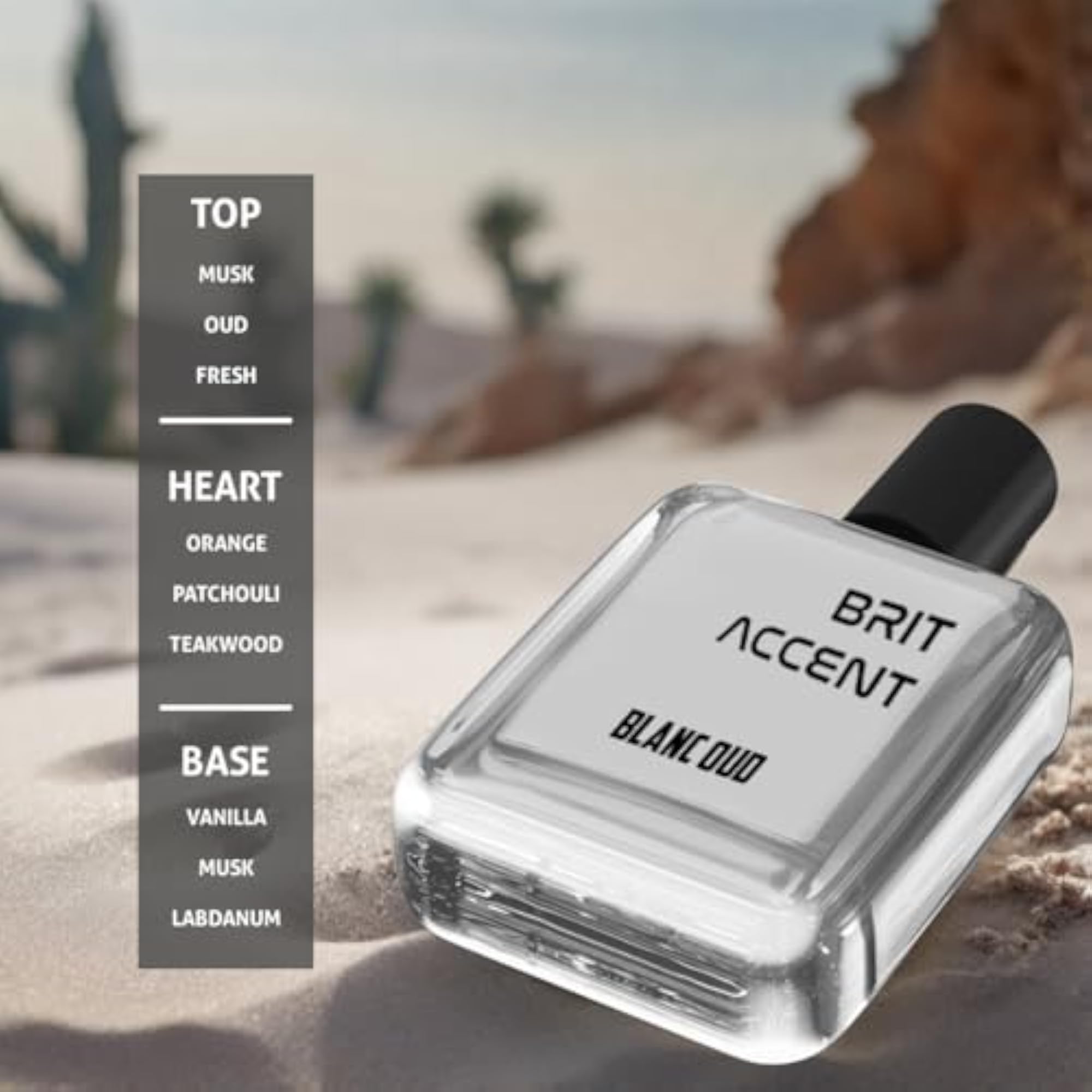 Blanc Oud EDT, Premium Musk & Oud Blend Fragrance
