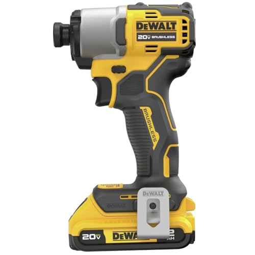 DEWALT 20V MAX Brushless Cordless Impact Driver 1/4-In, Lightweight, Variable Speed, LED (DCF840D1) by DEWALT - Image 4