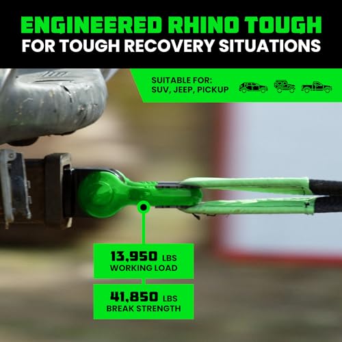 image for Rhino USA Shackle Hitch Receiver (Fits 2