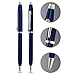 Cross Century II Refillable Ballpoint Pen, Medium Ballpen, Includes Luxury Gift Box - Translucent Blue Lacquer