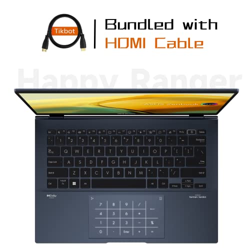 Image of ASUS 2022 Zenbook 14 inch 2.8K OLED Business Laptop, 12th Gen Intel Evo i5-1240P 12 Cores, 600 nits 90Hz 100% DCI-P3, 18 hrs Battery Life, Thunderbolt 4 (8GB RAM | 1TB PCIe SSD)