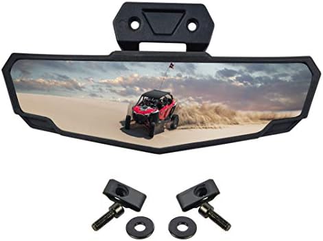 UTV Interior Rear View Mirror for RZR PRO XP/RZR PRO R 20-23, SAUTVS Premium Convex Center Rearview Mirror for Polaris RZR PRO XP 4 LE/RZR PRO R 2020-2023 (#2883763)