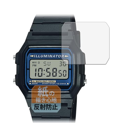 Leipsden CASIO F-105 / F-105W �V���[�Y �Ή� Paper Texture �ی� �t�B���� ���ɏ����悤�ȏ����S�n ���˒ጸ �h�w�� ���{��