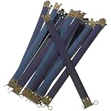 10pcs Metal Internal Flex Frames Clutch Frame Bag Accessories for DIY Craft Vintage Retro Purse Wallet Sewing Making Bronze 20cm