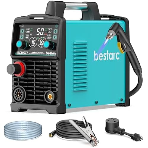 Bestarc 50A Non-HF CNC Plasma Cutter, Blow Back Pilot Arc, Large LED