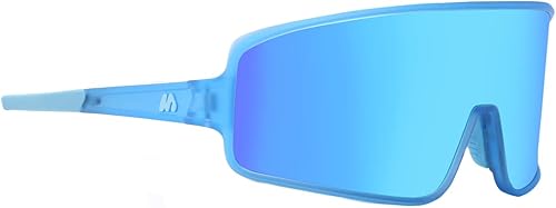 FAST STEP Gafas de sol deportivas de béisbol, gafas de sol polarizadas para hombre, gafas de sol de ciclismo de gran tamaño con protección UV