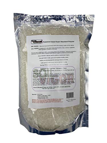 Soil Vigor-Moisture Trap Polymers(TM); 1kg Bag